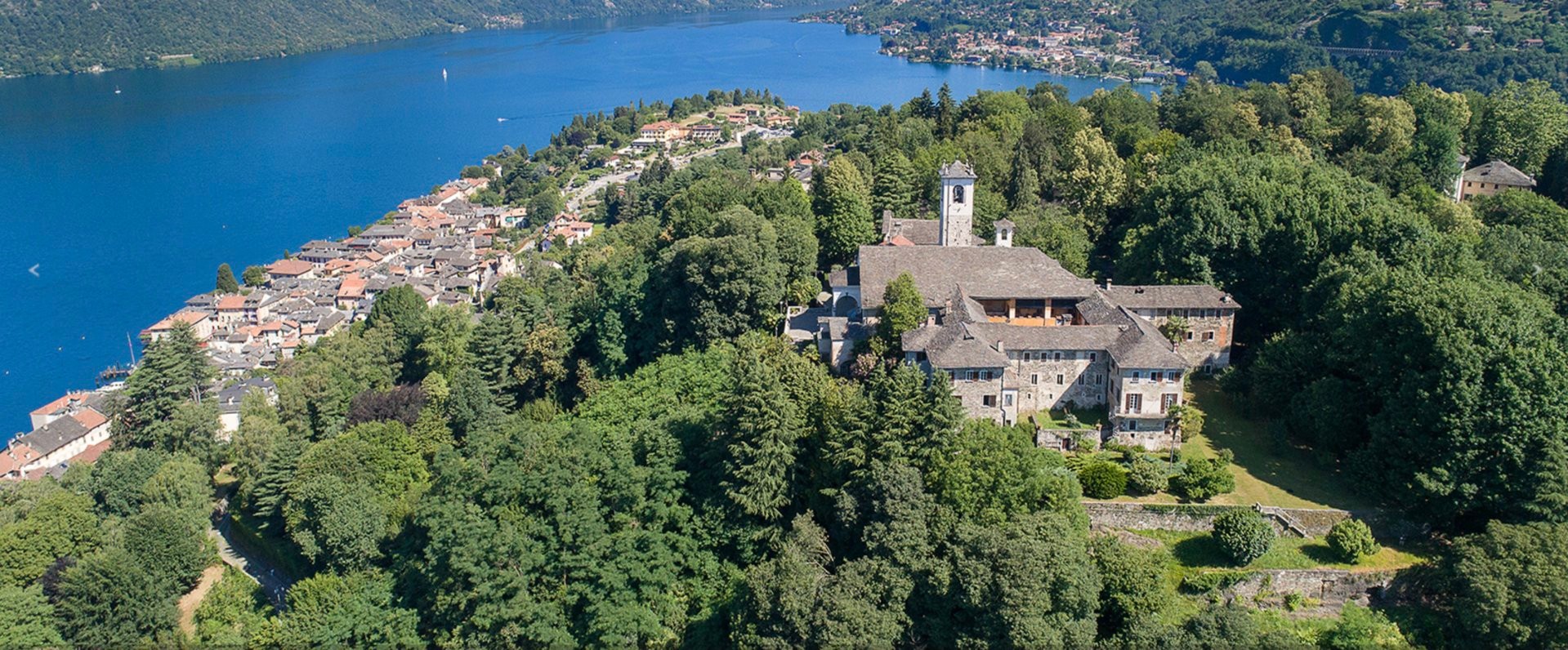 Einzigartiges Grundstück: Ehemaliges Kloster am Ortasee