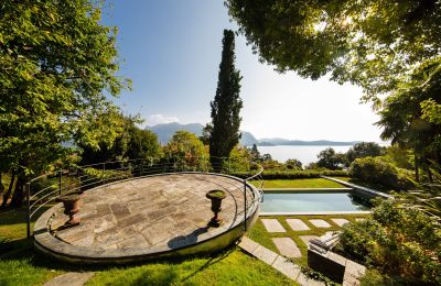 Historische Villa kaufen Verbania, Piemont:  Pool