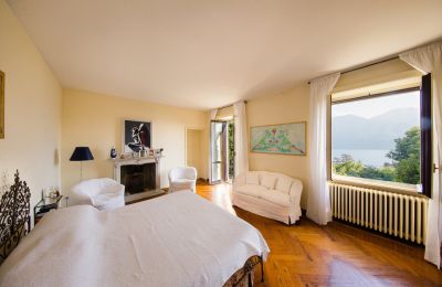Historische Villa kaufen Verbania, Piemont:  Gästezimmer