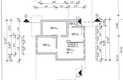 Historisk villa til salg 26919 Brake (Unterweser), Niedersachsen, Grundriss Keller