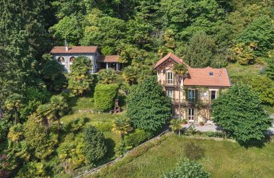 Historisk villa købe Meina, Piemonte:  