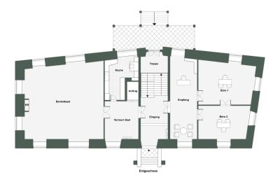 Slott til salgs 32683 Alverdissen, North Rhine-Westphalia, Grundriss - EG
