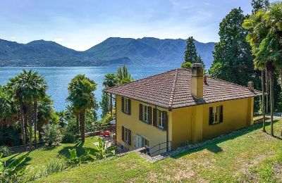 Historische Villa kaufen 28824 Oggebbio, Piemont:  Aussicht