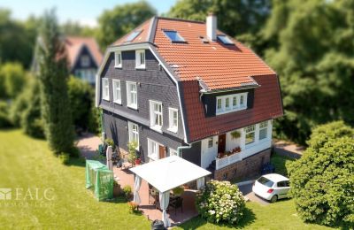 Historisk villa til salgs 42929 Wermelskirchen, North Rhine-Westphalia, Rückseite Haus