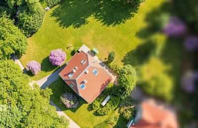 Historisk villa til salgs 42929 Wermelskirchen, North Rhine-Westphalia, Luftaufnahme 