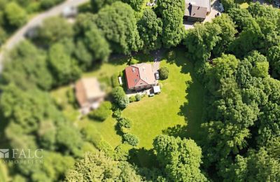 Historisk villa til salgs 42929 Wermelskirchen, North Rhine-Westphalia, Luftaufnahme 