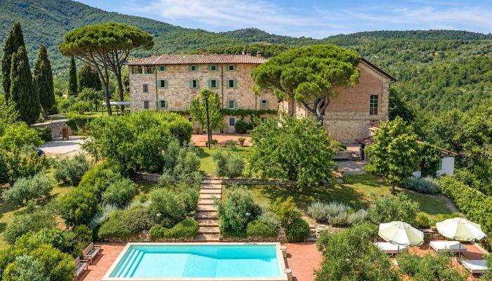 Historisk villa til salg Cortona, Toscana
