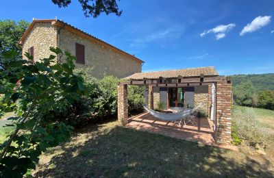 Landhaus kaufen Montescudaio, Toskana:  RIF 2185 Blick auf Terrasse