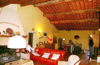 Landhaus kaufen Arezzo, Toskana:  RIF 2262 Wohn- Essbereich