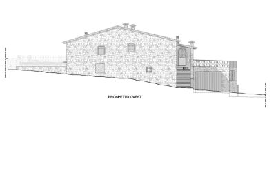Landhaus kaufen Castellina in Chianti, Toskana:  RIF 2767 Westansicht