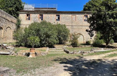 Historisk villa købe Siena, Toscana:  RIF 2937 Blick auf Gebäude