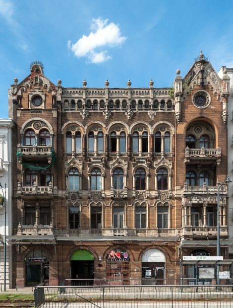 Łódź, Narutowicza - Stadthaus Auerbach Łódź