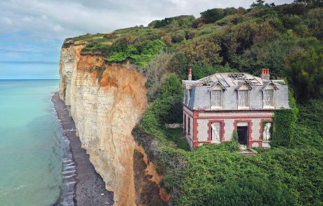 Saint-Pierre-en-Port, Chemin du Raidillon - "Cliffhanger": Villa in Saint-Pierre-en-Port