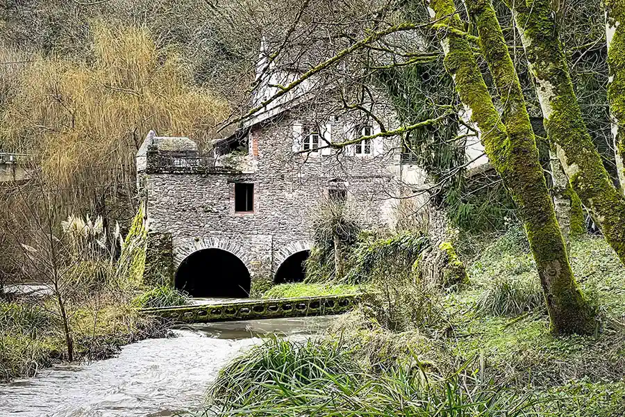 Verwunschene Mühle in Frankreich