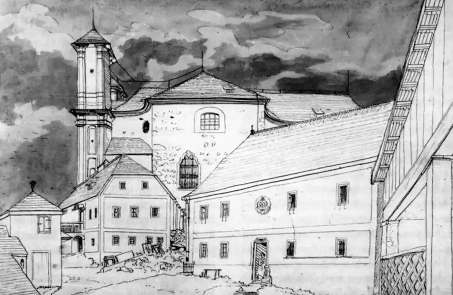 Zinnögger Zeichnung Pöstlingberg