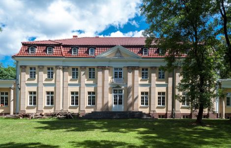 Czacz, Parkowa - Schloss in Czacz, Großpolen