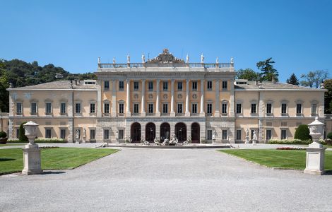 Como, Villa Olmo - Villa Olmo i Como, Lombardiet