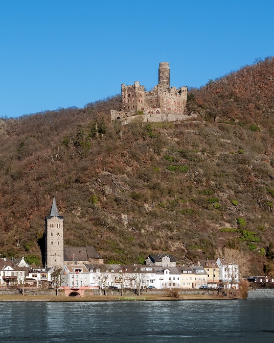 Kastelen aan de Rijn: Burg Maus, Wellmich