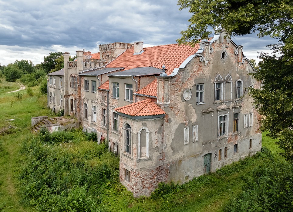 Herenhuizen in voormalig Oost-Pruisen: Stachowizna, województwo warmińsko-mazurskie