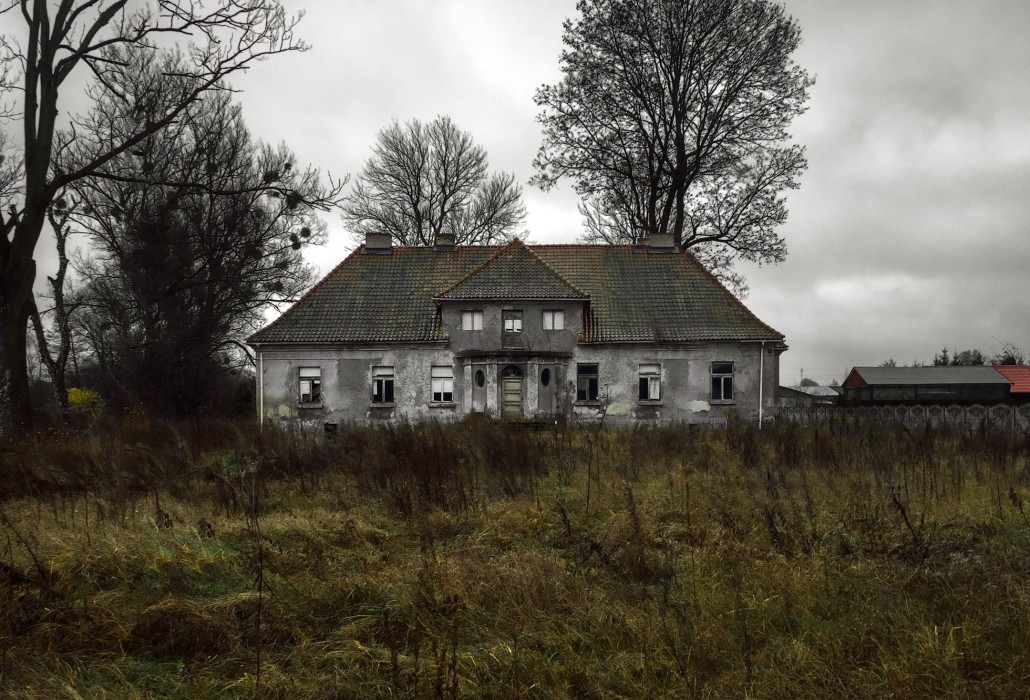 Verlassenes Gutshaus in Pommern, Pommern