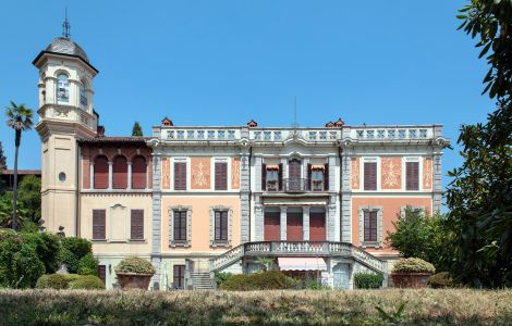 Belgirate, Villa Conelli, SS33 del Sempione - Villa Canelli in Belgirate, Lago Maggiore