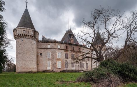 Mittelalterliches Schloss an der Loire