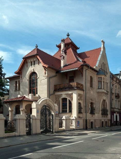 Łódź, Wólczańska - Villa Leopold Kindermann