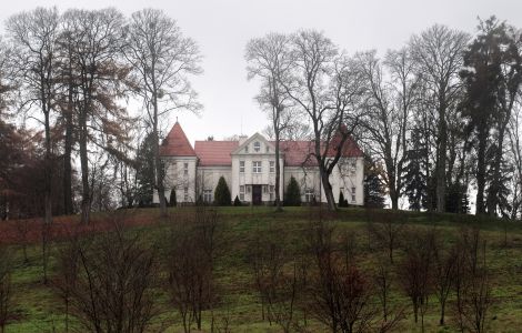 Pacółtowo, Pałac w Pacółtowie - Herregård i Pacółtowo, Warmia-Masurien