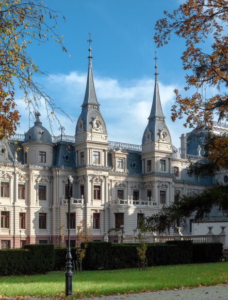 Łódź, Pałac Izraela Poznańskiego - Izrael Poznański Palast in Łódź