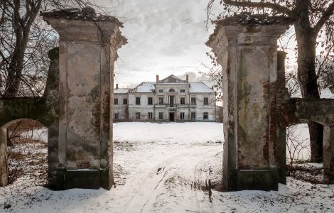 Sobieszyn, Pałac Kickich w Sobieszynie - Gutshof in Sobieszyn