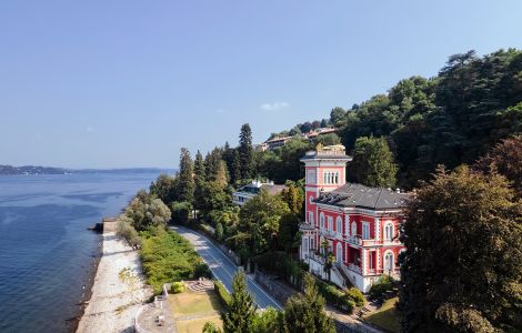 Stresa, Via Sempione Sud - Romantiske villaer i Stresa: Villa Excelsior Niobe