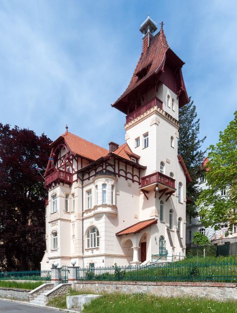 Mariánské Lázně, Anglicka - Villa i Marienbad, Anglická