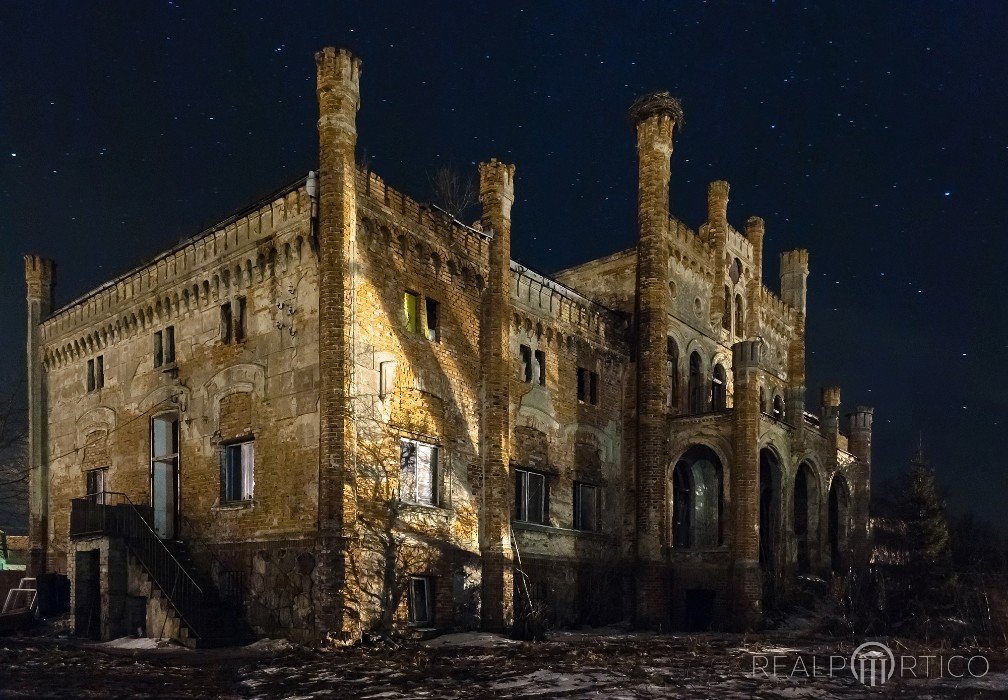 Gutshaus in Siedlnica (Ruine), Woiwodschaft Lublin, Siedlnica