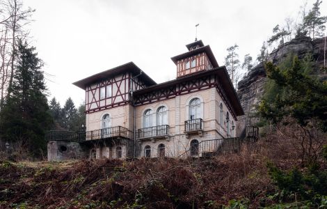 Rosenthal-Bielatal, Schweizermühle - Jagdschloss / Landhaus Bielatal - Heute Ferienhaus