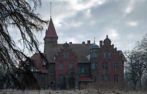 Napachanie, Poznańska - Schloss Grundheim - Pałac w Napachaniu