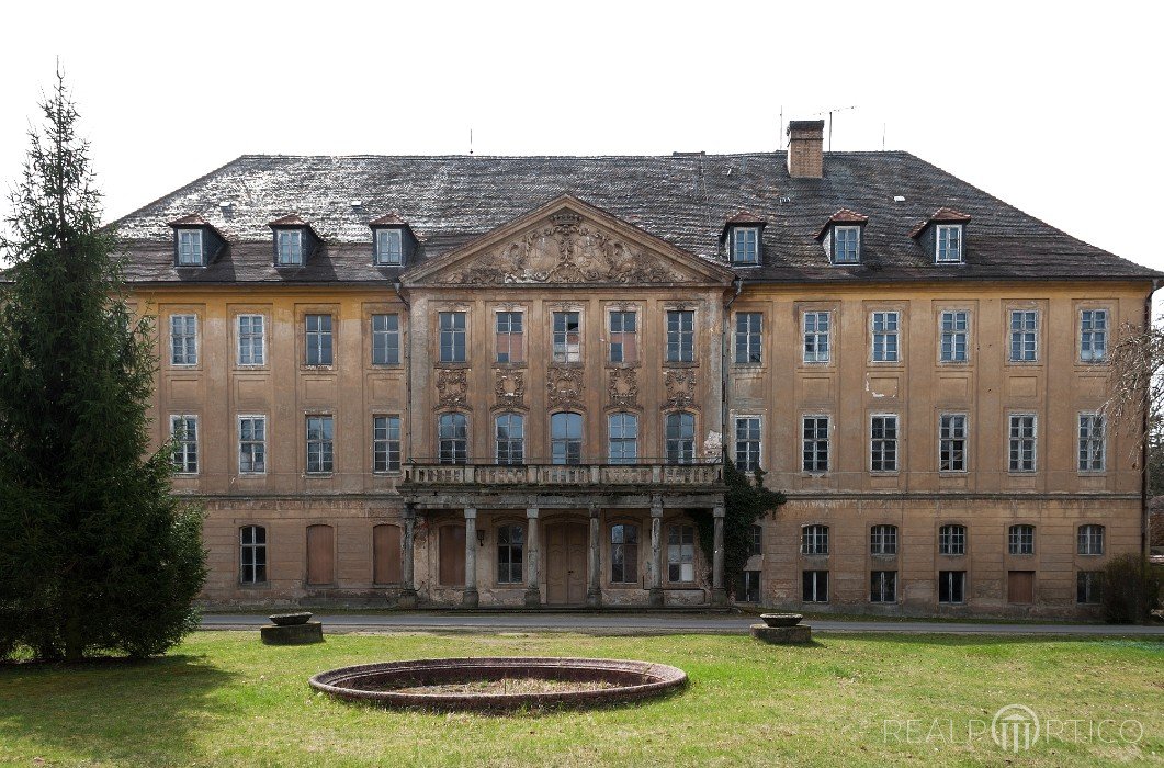 Neues Schloss Uhyst - Frontseite, Uhyst (Spree) - Delni Wujězd