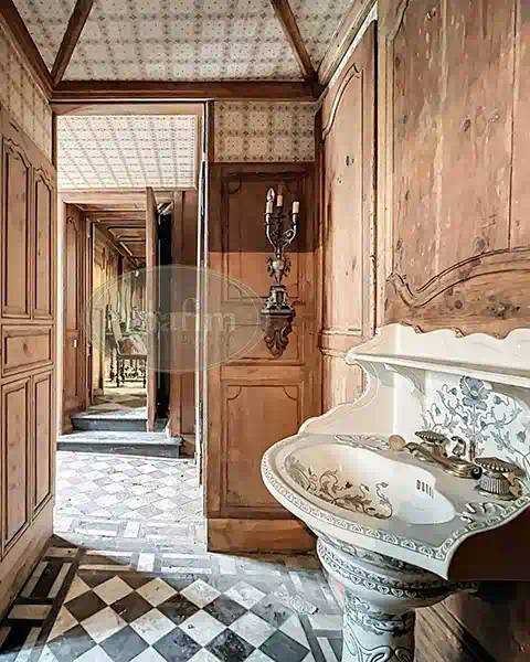 Altes Herrenhaus Frankreich August 2025