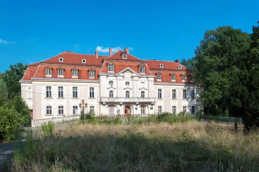 Neobarockes Schloss in Westpolen