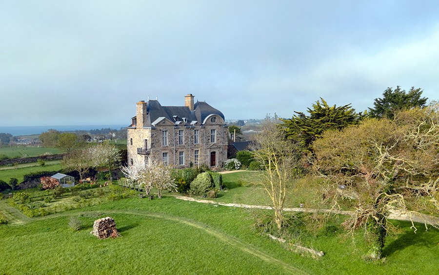 Schloss Küste Bretagne