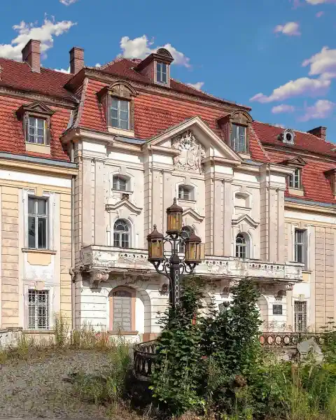 Schloss Neobarock in Niederschlesien