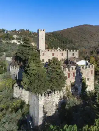 Castello dei Lagri – Burg nördlich von Florenz, Croci di Calenzano, Toskana