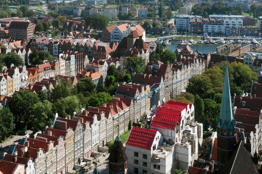 Renaissancehäuser in der Danziger Altstadt, Gdańsk