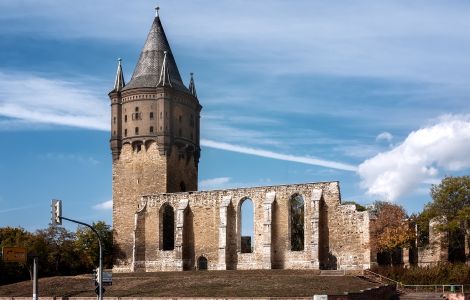 Merseburg, Sixti Ruine - Sixti Kirchenruine in Merseburg