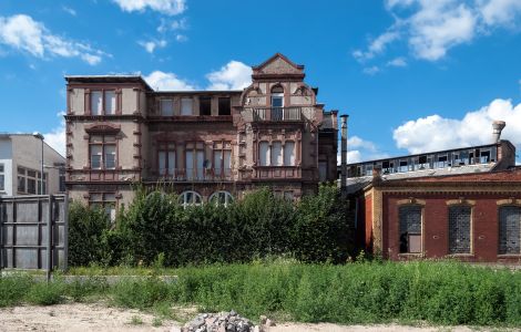 Apolda, Sulzaer Straße - Verschwundene Fabrikantenvilla in Apolda (Apollowerke)