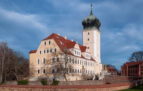 Delitzsch, Schlossstr. - Schloss Delitzsch, Nordsachsen