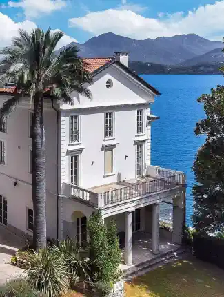 Villa Beretta-Treves am Ufer des Lago Maggiore, Belgirate, Piemont