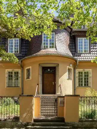Secessionsvilla i Berlin med have og gæstelejlighed, Charlottenburg-Wilmersdorf, Westend