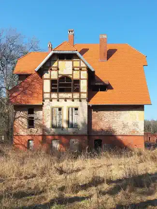 Villa i det polsk-tyske grænseområde – renoveringsprojekt, Słubice, województwo lubuskie