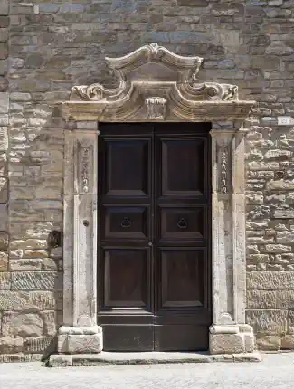 Palazzo Merletti – Adelig residens fra det 14. århundrede i Marche, Mercatello sul Metauro, Markerna
