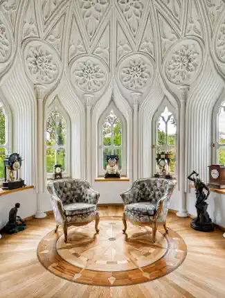 Pałac w Patrykozach - Neogotische Residenz in Masowien, Patrykozy, Masowien